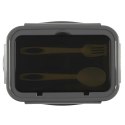 Lunch box Single ze sztućcami