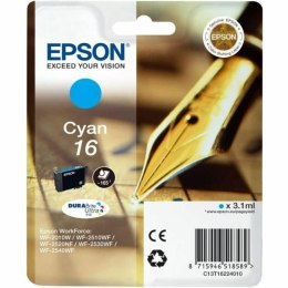 Oryginalny Wkład Atramentowy Epson 16 Turkusowy