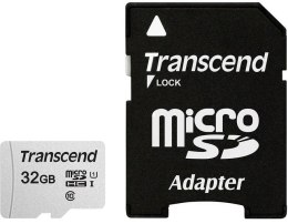 MEMORY MICRO SDHC 32GB W/ADAPT/C10 TS32GUSD300S-A TRANSCEND