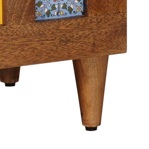 Bufet 2 pcs orzech włoski 60 x 33,5 x 75 cm Drewno z mango