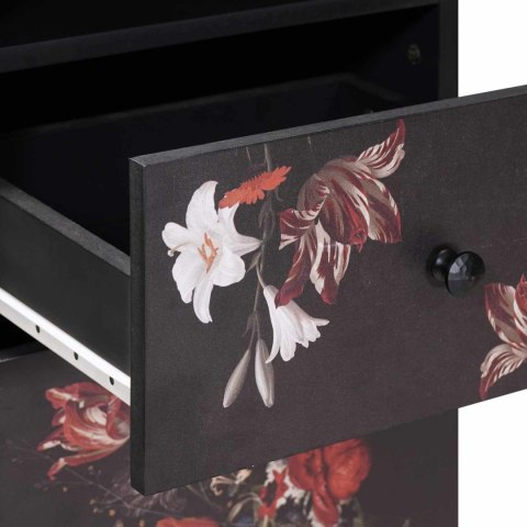 Zestaw Szafek Łazienkowych z szufladą 3 pcs Drewno z mango