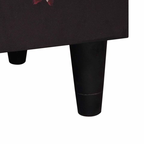 Zestaw Szafek Łazienkowych z szufladą 3 pcs Drewno z mango