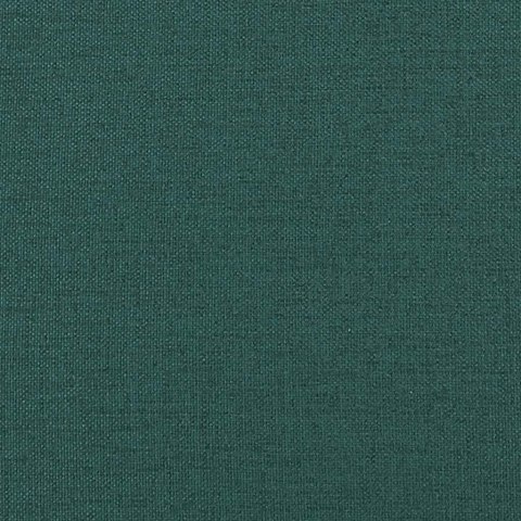 Krzesła stołowe, 6 szt., ciemnozielone, obite tkaniną