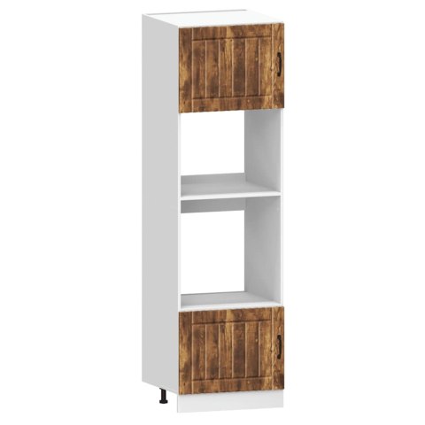 Zestaw szafek kuchennych, Lucca, 7-częściowy, przydymiony dąb