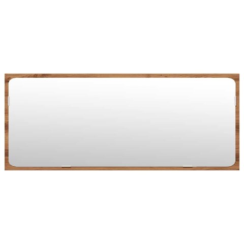 4-częściowy zestaw mebli łazienkowych, dąb artisan