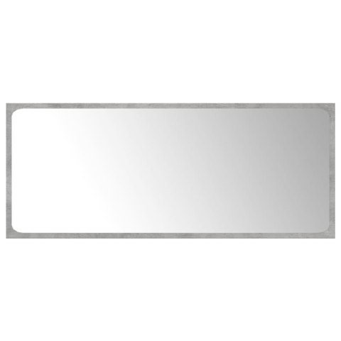 4-częściowy zestaw mebli łazienkowych, szarość betonu