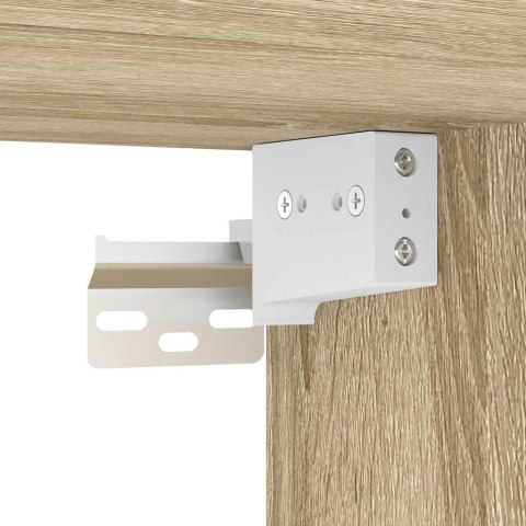 5-częściowy zestaw mebli łazienkowych, kolor dąb sonoma