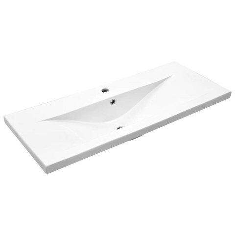 Szafka z wbudowaną umywalką, dąb artisan