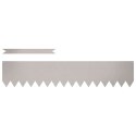 Krawężnik do trawnika 50 pcs Brązowy 100 x 0.05 x 20 cm