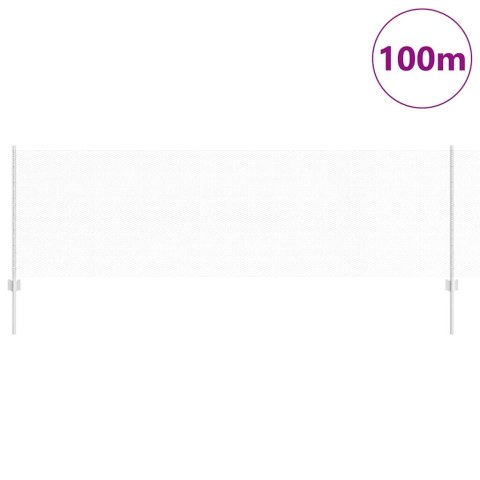 Ogrodzenie z słupkiem Srebrny 0,8 x 100 m Stal