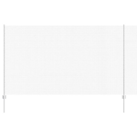 Ogrodzenie z słupkiem Srebrny 1,4 x 50 m Stal
