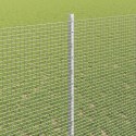 Ogrodzenie z słupkiem Srebrny 1,4 x 50 m Stal
