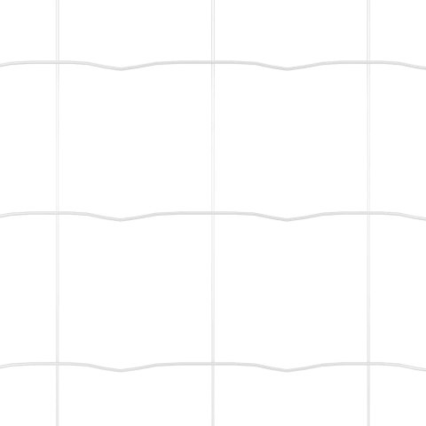 Ogrodzenie z słupkiem Srebrny 0,4 x 50 m Stal