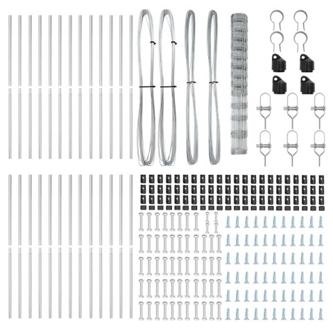 Słupek ogrodzeniowy. Galwanizowany 50 x 1,5 m Stal