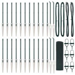 Słupek ogrodzeniowy. Zielony 50 x 0,5 m (siatka 16 x 16 mm)