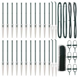 Słupek ogrodzeniowy. Zielony 50 x 0,5 m (siatka 36 mm)