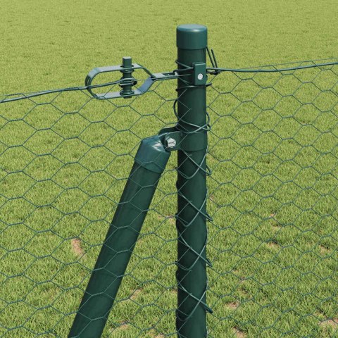 Słupek ogrodzeniowy. Zielony 50 x 1,2 m (siatka 25 mm)