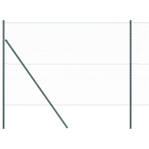 Słupek ogrodzeniowy. Zielony 50 x 1,6 m (siatka 50 mm)