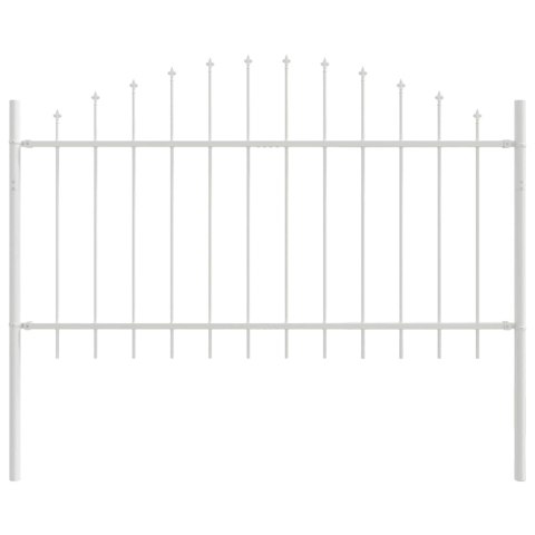 Ogrodzenie Ogrodowe 6 pcs Biały 170 x 140 cm
