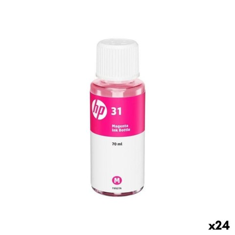 Oryginalny Tusz HP Nº 31 Magenta (24 Sztuk)