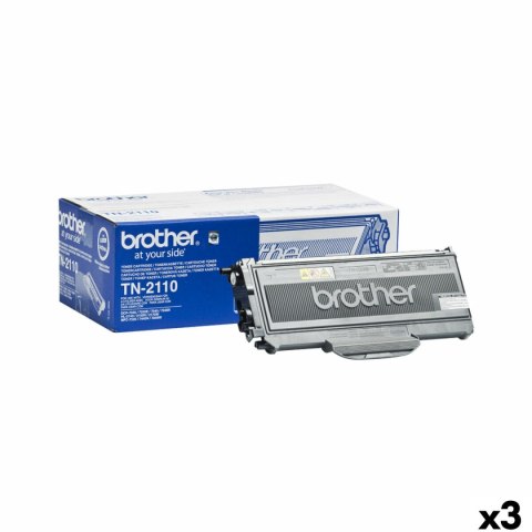 Toner Brother TN-2110 Czarny (3 Sztuk)