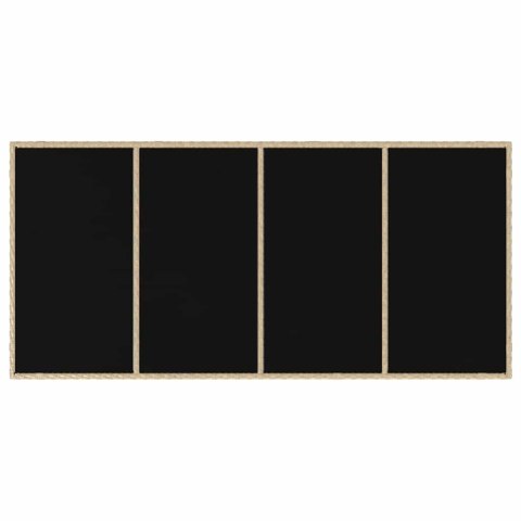 Zestaw do jadalni w ogrodzie 9 pcs Beżowy polirattan