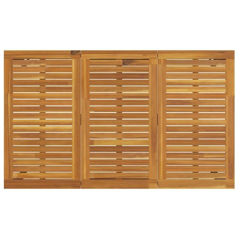 Zestaw do jadalni w ogrodzie 7 pcs Czarny i Brązowy polirattan