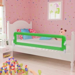 Barierki do łóżeczka dziecięcego, 2 szt., zielone, 150x42 cm