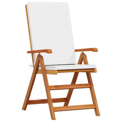 Krzesło Ogrodowe 6 pcs Brązowy i biały 57 x 71,5 x 104 cm