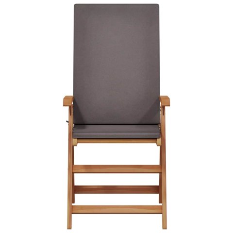 Krzesło Ogrodowe 8 pcs Brązowy i szary 57 x 71,5 x 104 cm