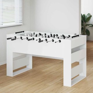 Stół do futbolu 2 pcs Biały 146,5 x 74 x 85 cm