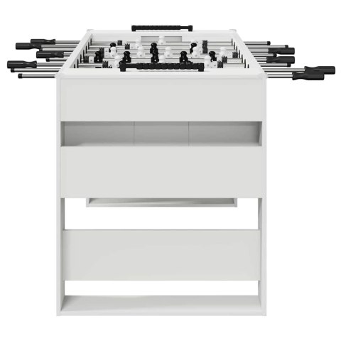 Stół do futbolu 2 pcs Biały 146,5 x 74 x 85 cm