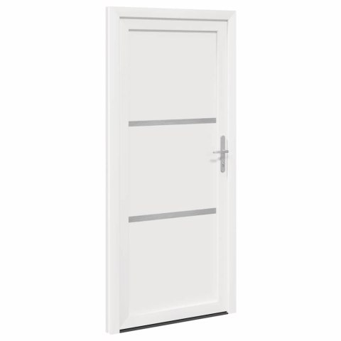 Drzwi Frontowe Biały 108 x 208 cm PVC