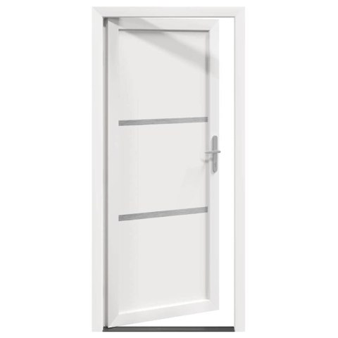 Drzwi Frontowe Biały 108 x 208 cm PVC