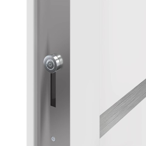 Drzwi Frontowe Biały 98 x 200 cm PVC