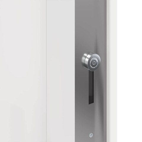 Drzwi Frontowe Biały 98 x 208 cm PVC