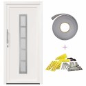 Drzwi Frontowe Biały PVC