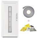 Drzwi Frontowe Biały PVC