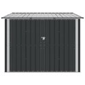 Shed na rower 3 pcs Antracyt 215 x 206 x 157 cm Metal