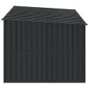 Shed na rower 3 pcs Antracyt 215 x 206 x 157 cm Metal
