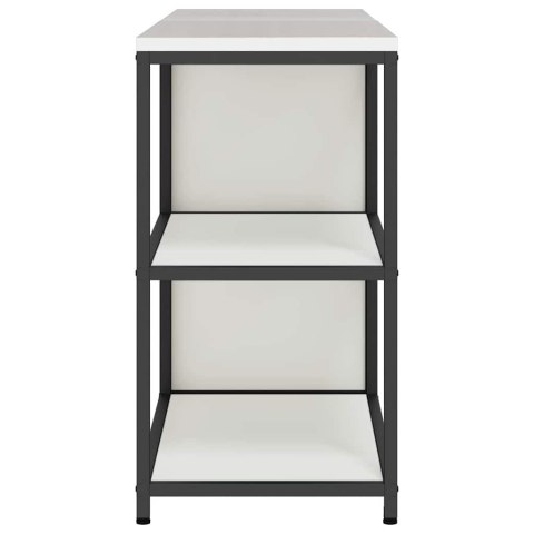 Zestaw do przechowywania w kuchni 2 pcs Biały Stal zimnogięta