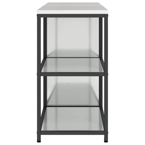 Zestaw do przechowywania w kuchni z półką 2 pcs Srebrny