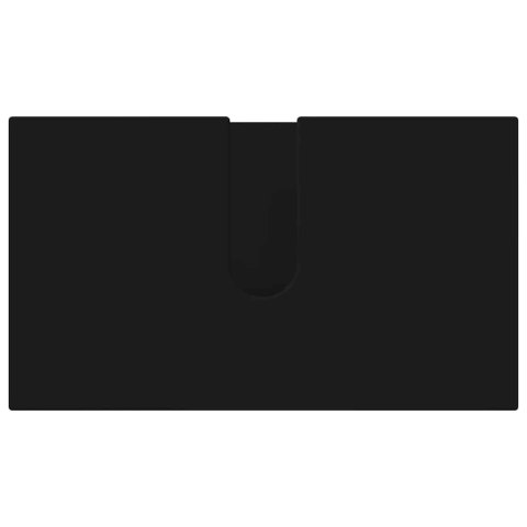 Zestaw mebli łazienkowych z szufladą z drzwiami 5 pcs Czarny