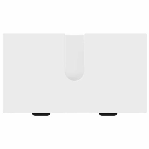 Zestaw mebli łazienkowych Biały Drewno inżynieryjne, Metal