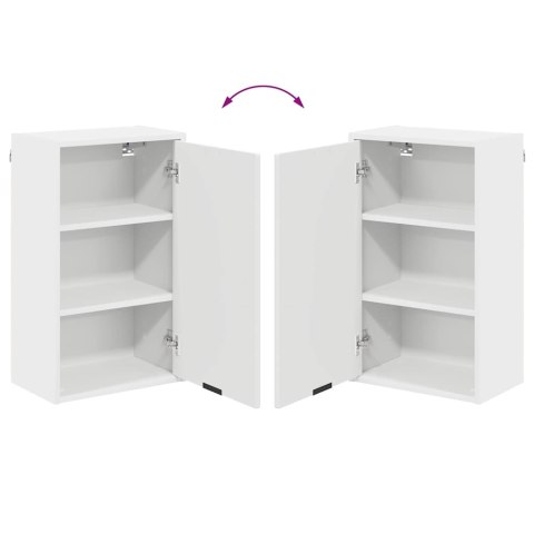 Zestaw mebli łazienkowych Biały Drewno inżynieryjne, Metal