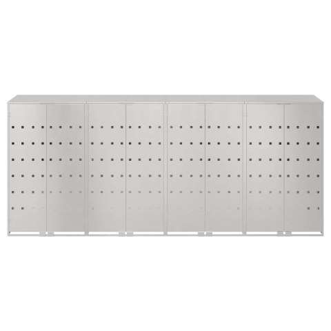 Przechowalnia na 3 kosze na odpady 340 x 77.5 x 115.5 cm