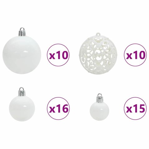 Sztuczna choinka z podstawą Zielony 240 cm PVC, Metal i Plastik