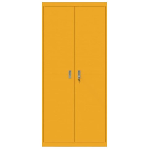 Szafka do przechowywania 2 pcs Musztardowy Żółty