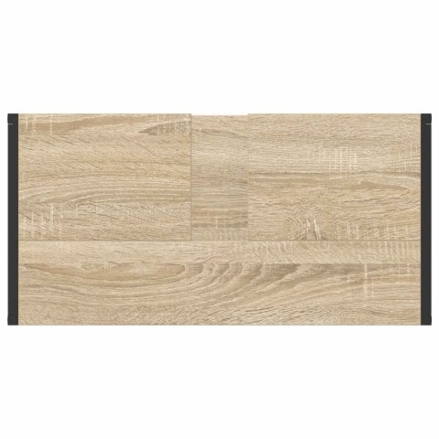 Zestaw mebli łazienkowych Dąb Sonoma Materiał drewnopochodny