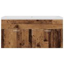 Szafka Łazienkowa z drzwiami Stare drewno 100 x 38,5 x 46 cm